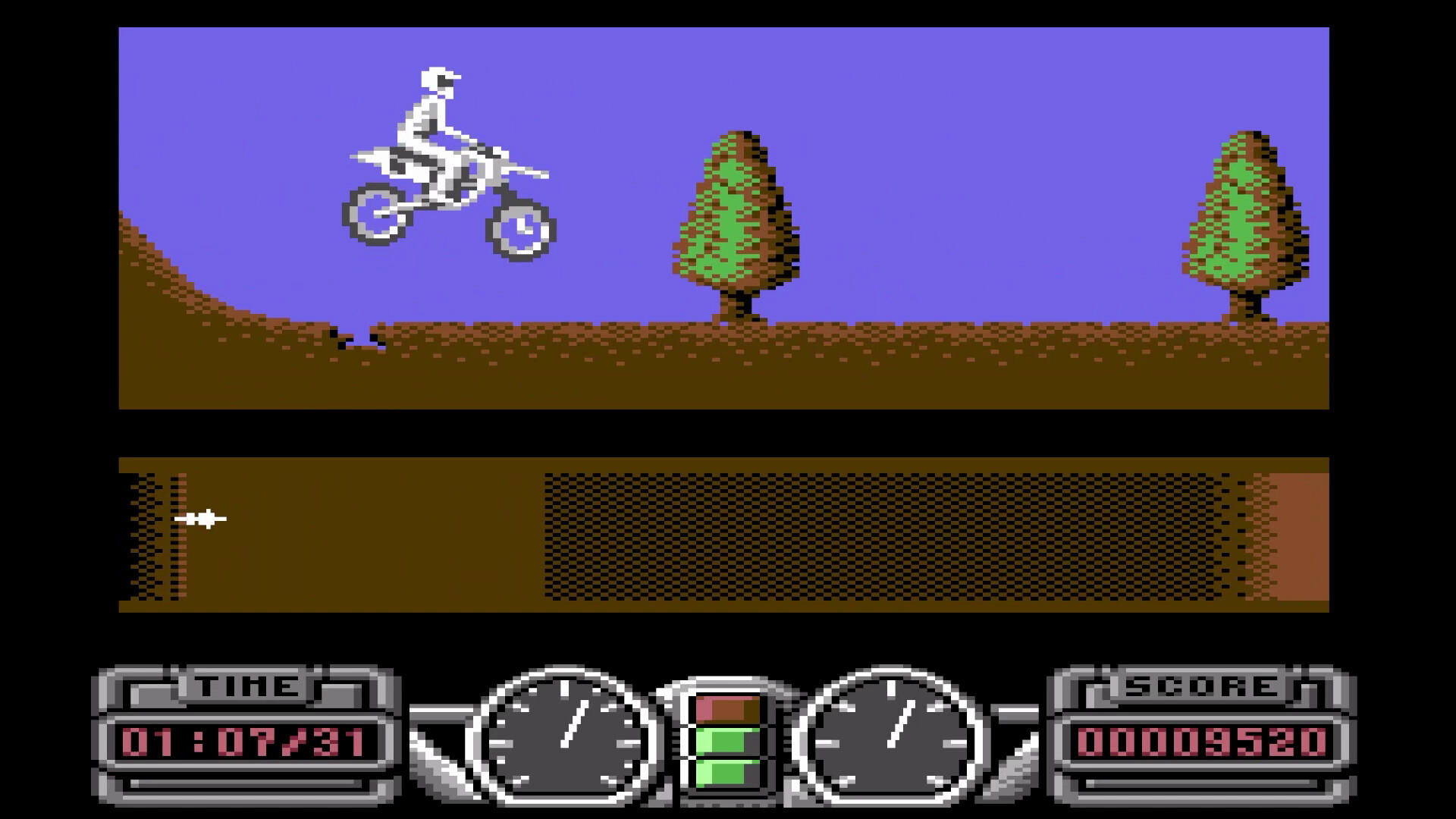 Super Scramble Simulator (Amiga/C64/CPC/Spectrum) Game Screenshot