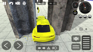 Beam Drive Crashes Original 3D Game Screenshot