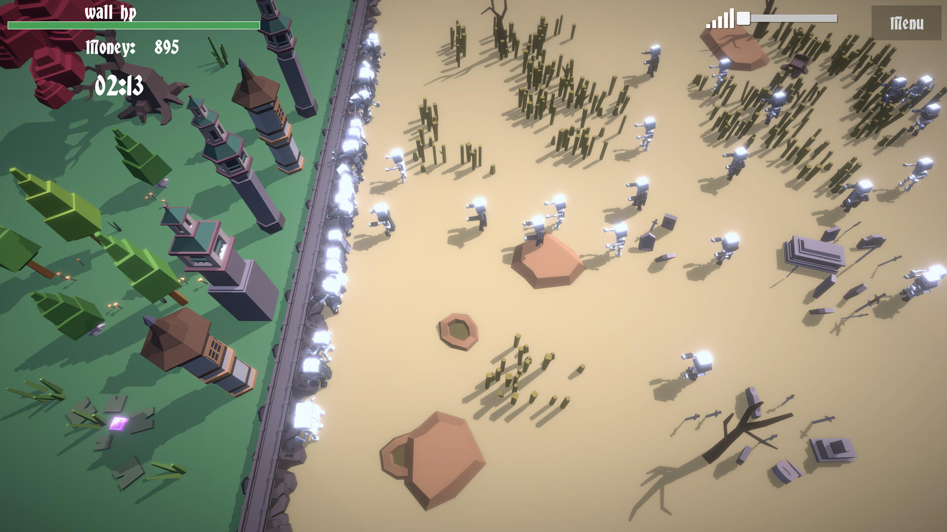 Cemetery Defence screenshot game