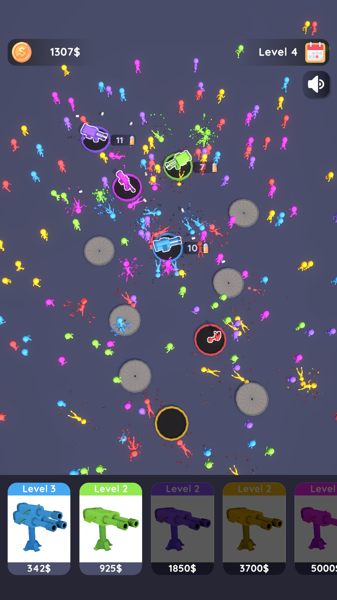 Stickmen Cleanup 3D screenshot game