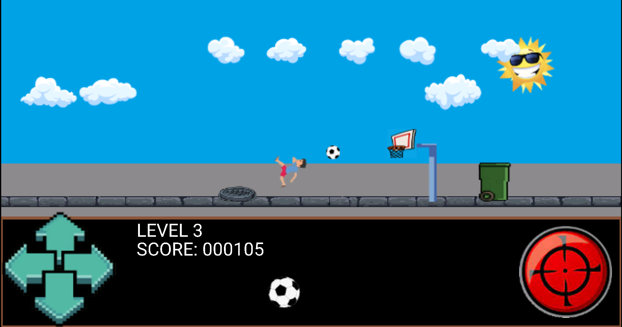 Captura de Tela do Jogo Nutmeg Hero 2