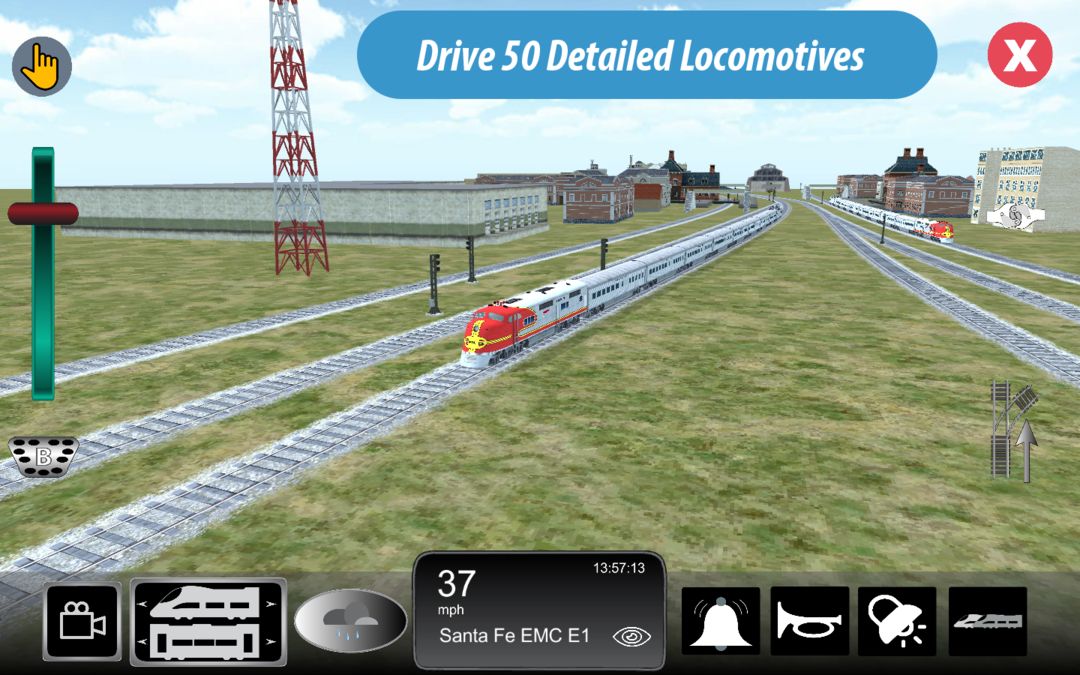 Screenshot of Train Sim Builder