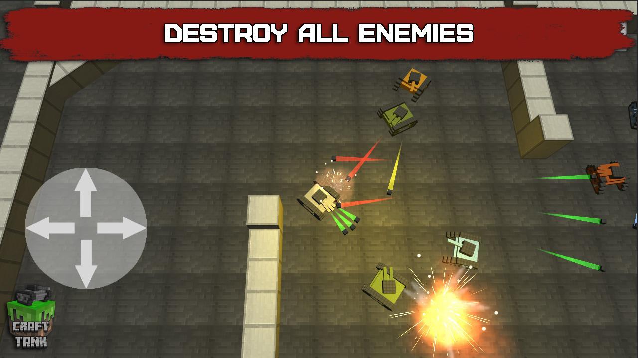 Craft Tank Game Screenshot
