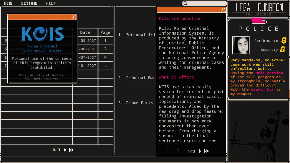 Legal Dungeon Game Screenshot