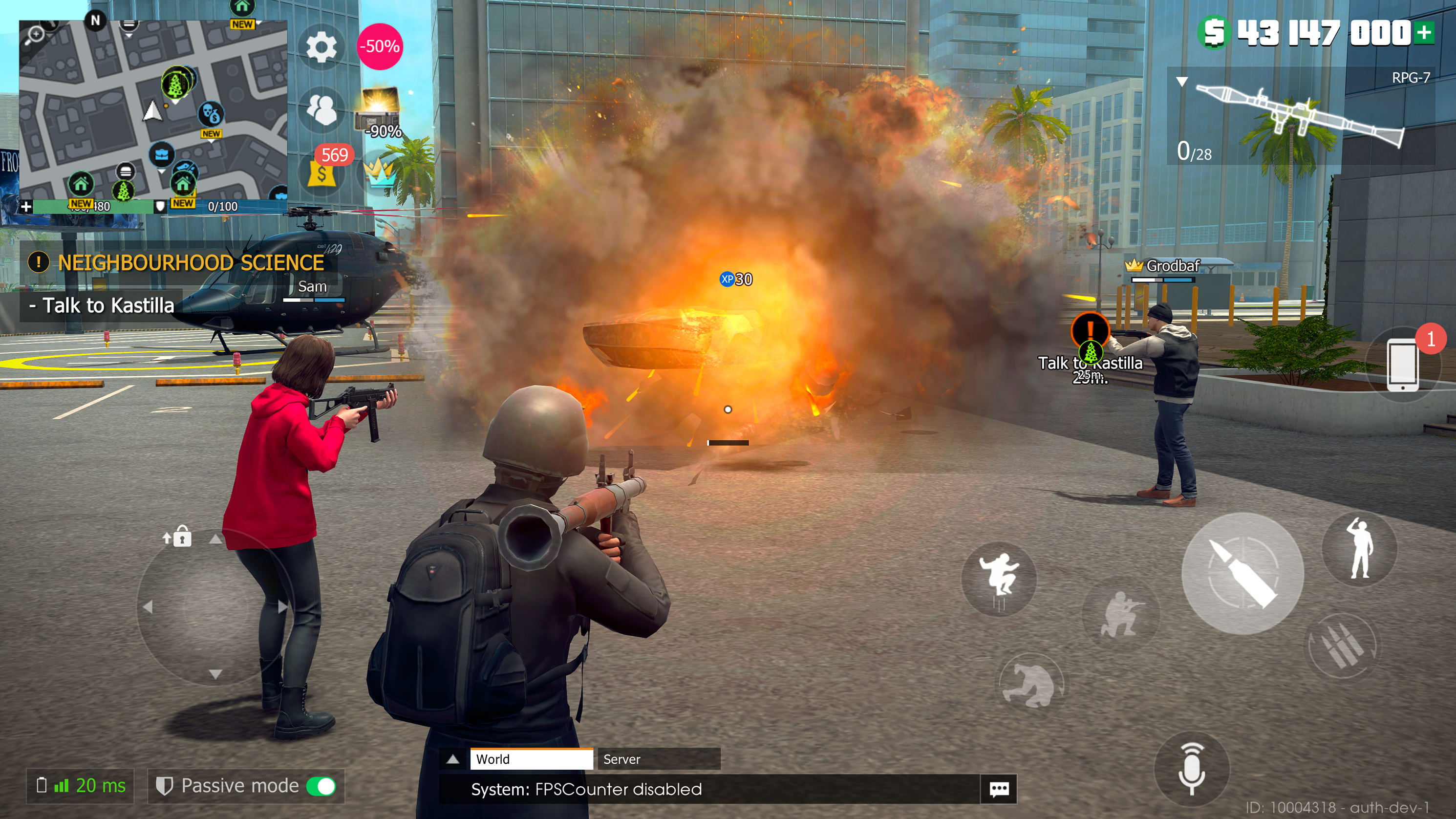 Grand Criminal Online: Sandbox Game Screenshot