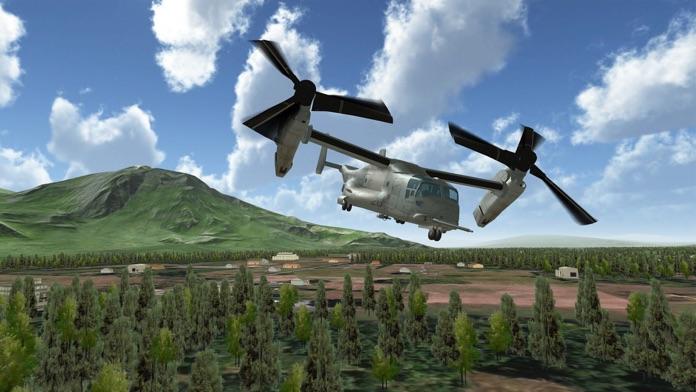 Flight Sim Air Cavalry 2019 Game Screenshot
