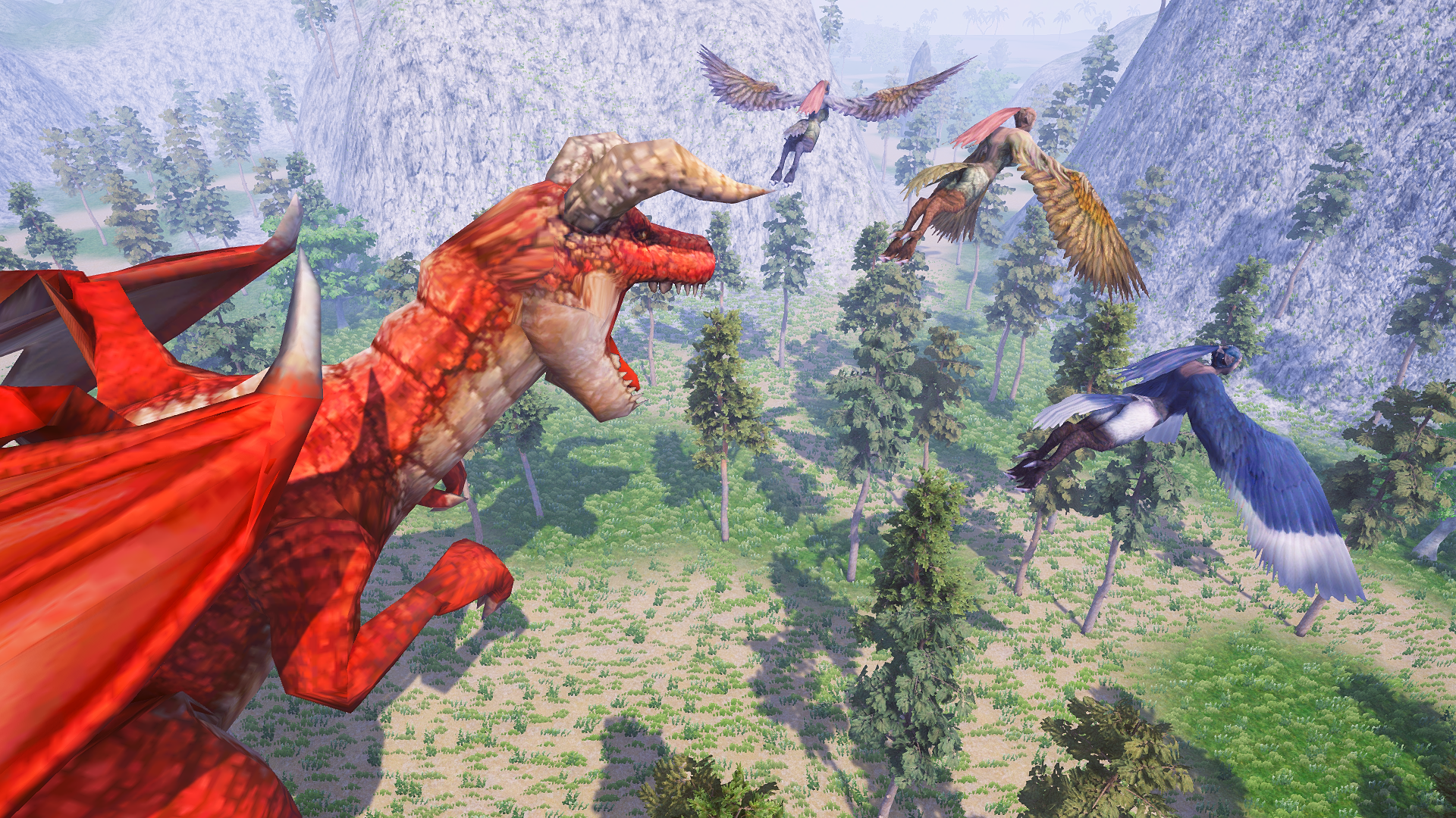 Скриншот игры Harpy Simulator