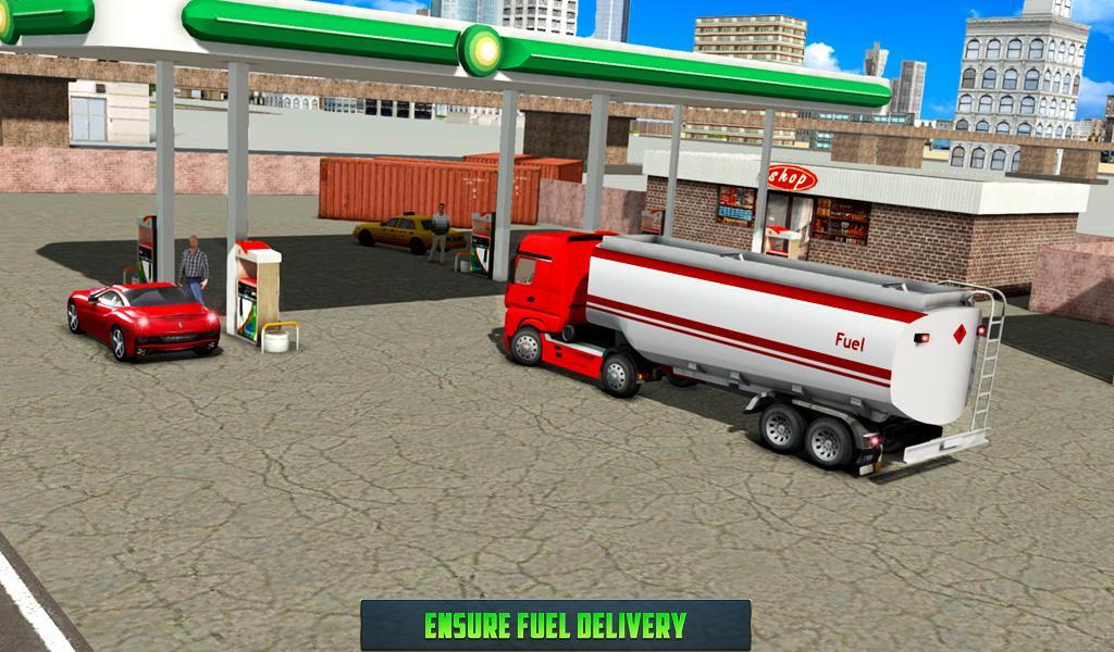 Oil Tanker Transport Tycoon 2018 Game Screenshot
