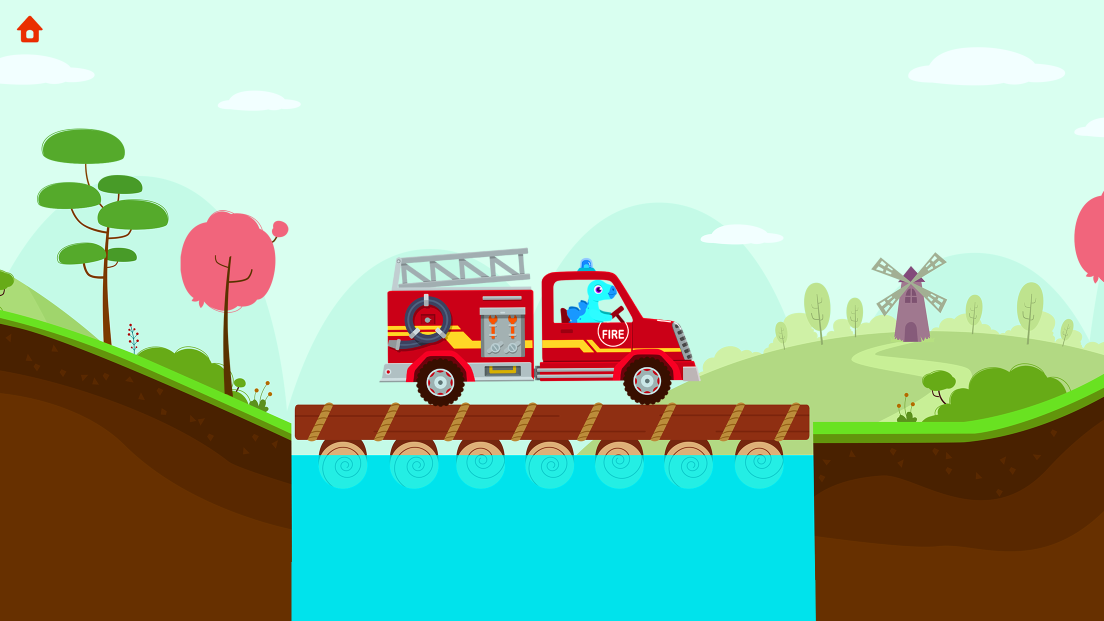 Fire Truck Rescue - for Kids ภาพหน้าจอเกม