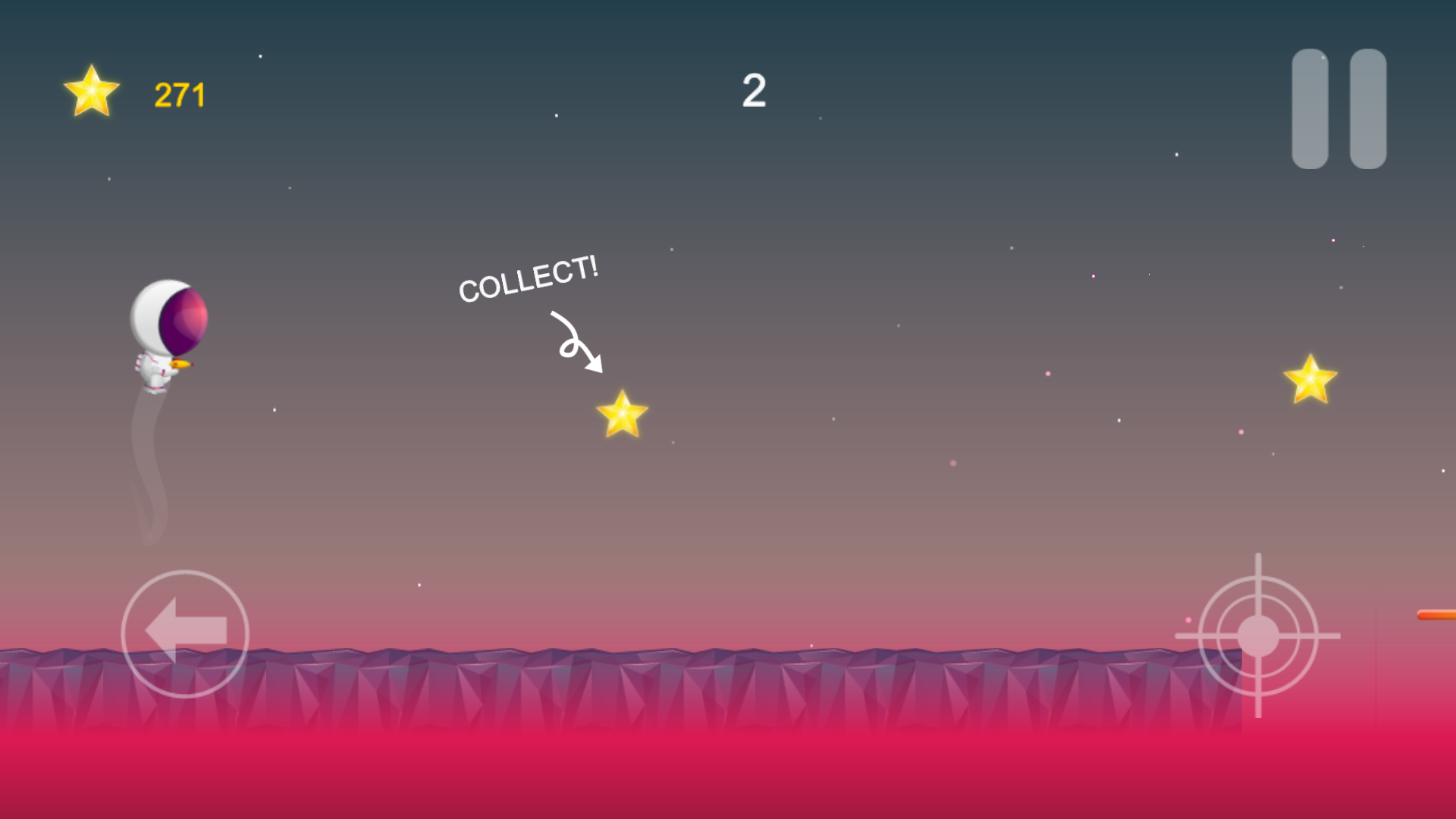 Space Expedition Jumper ゲームのスクリーンショット