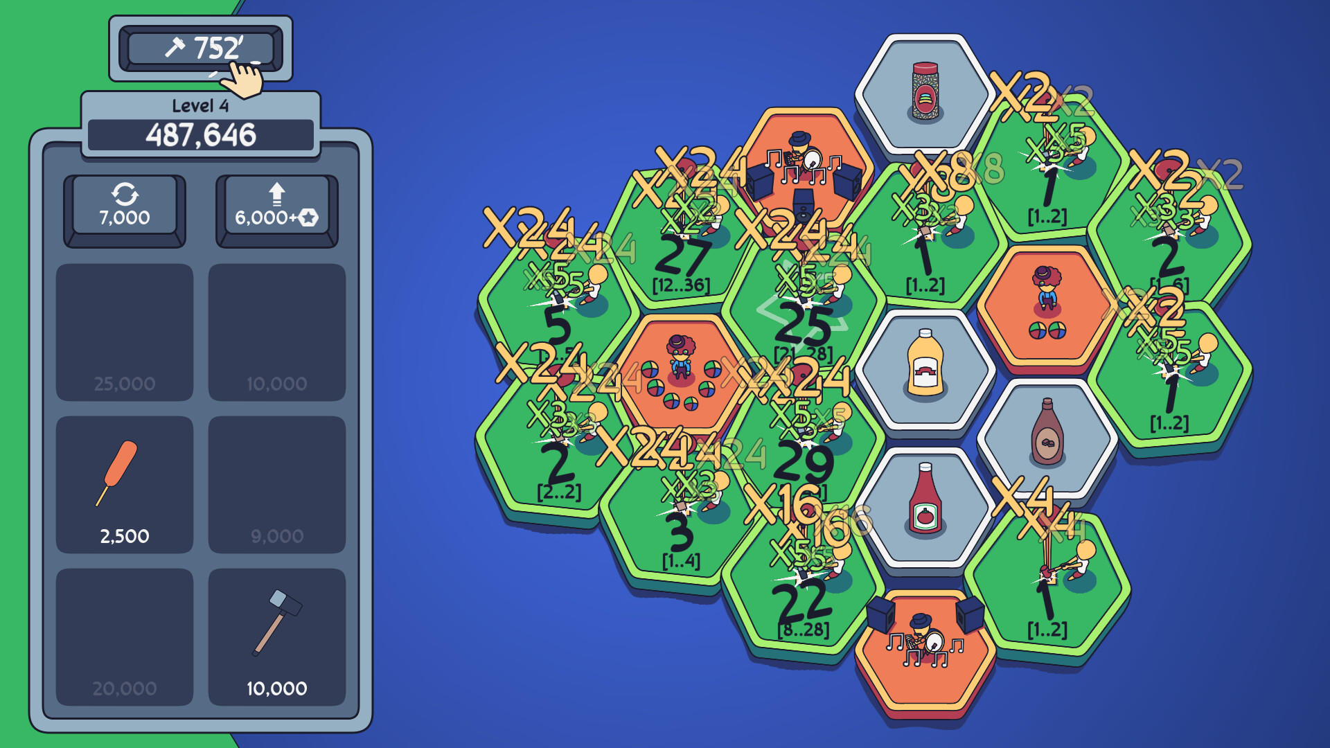 Screenshot of Hex Strikers