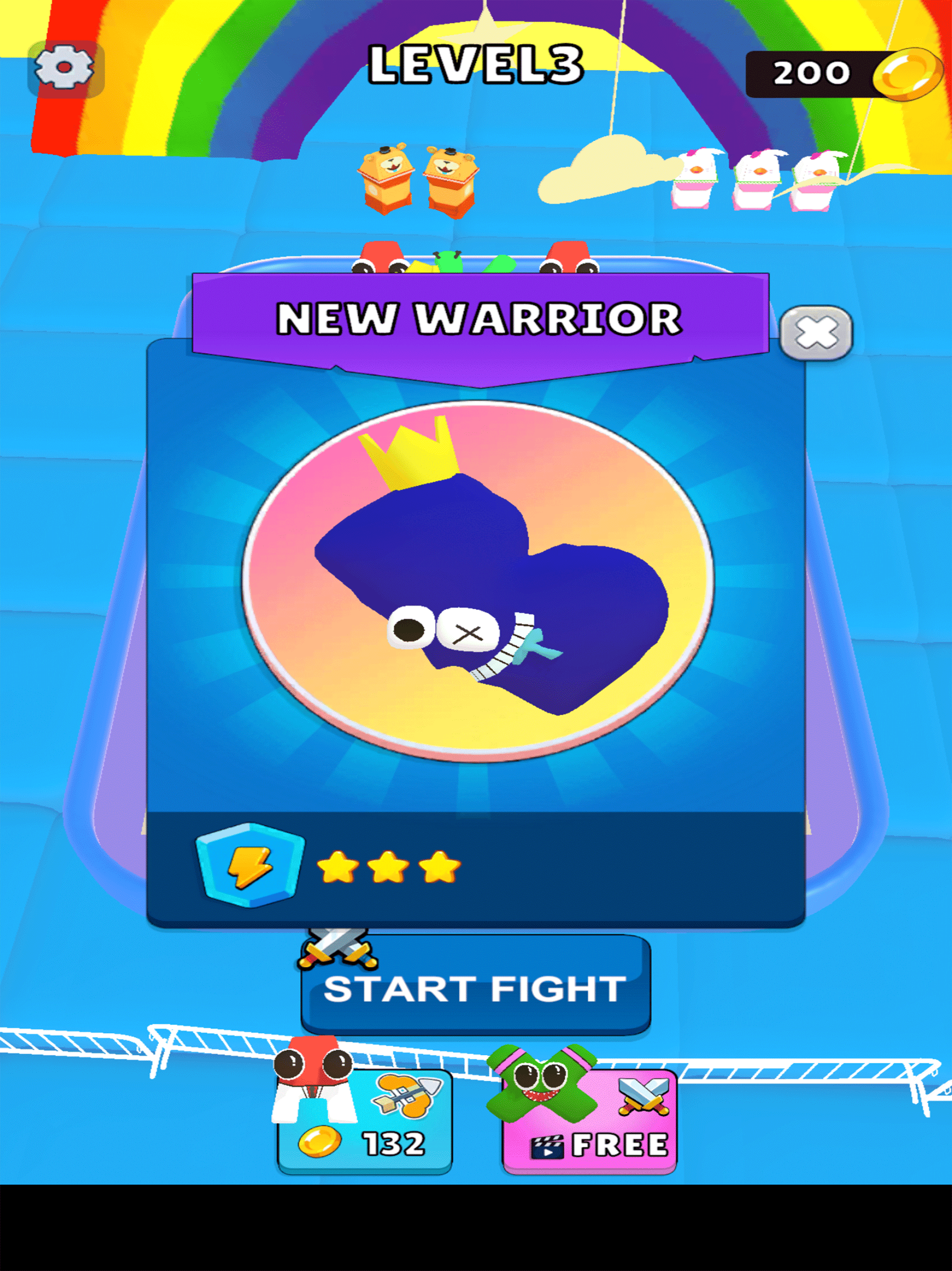 Alphabeto Merge lore Rainbow Game Screenshot