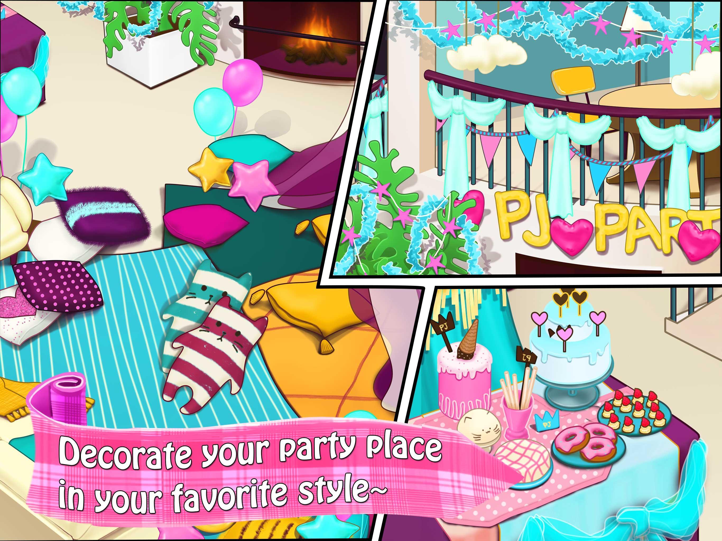 Crazy BFF Girls PJ Night Party Game Screenshot