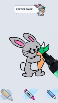 ASMR Color Book - Drawing Art Game Screenshot