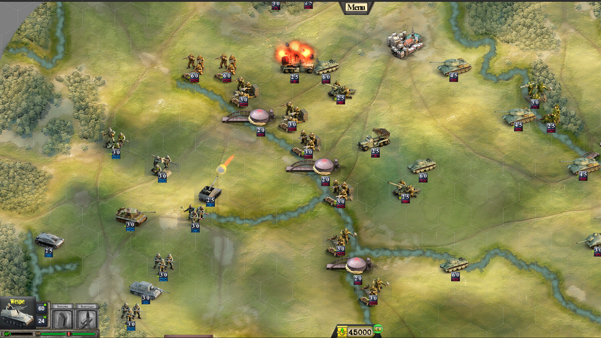 Screenshot 1 of Линия фронта: танки и генералы v1.0.0