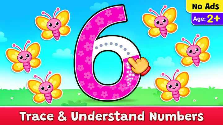 Cuplikan Layar Game 123 Numbers - Count & Tracing