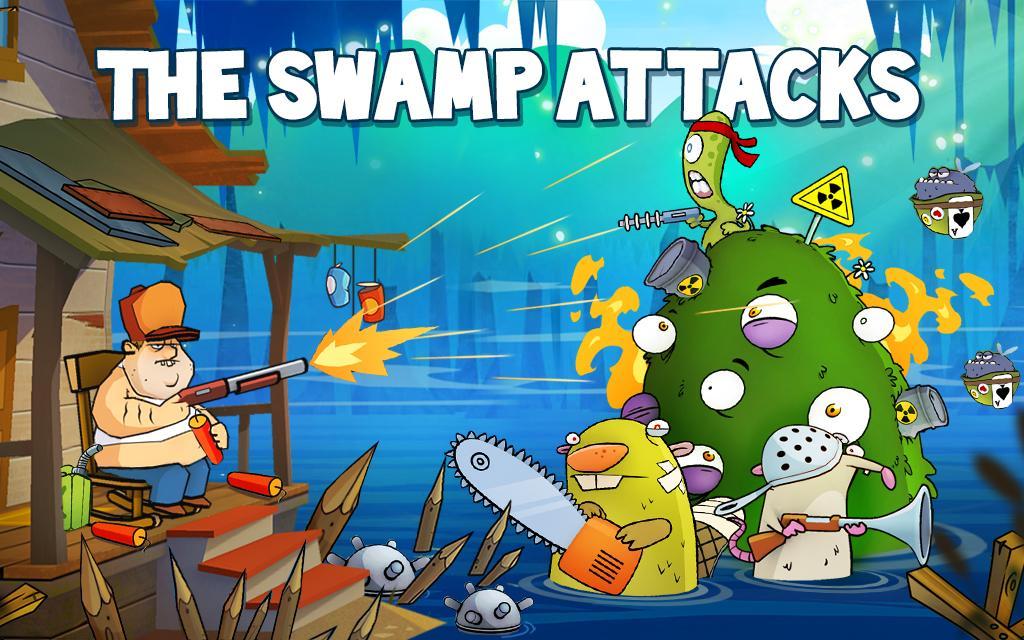 Swamp Attack Game Screenshot