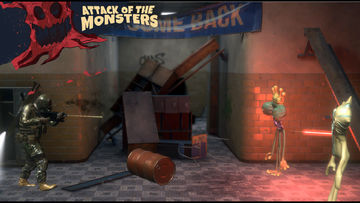 Attack of the Monsters Game Screenshot