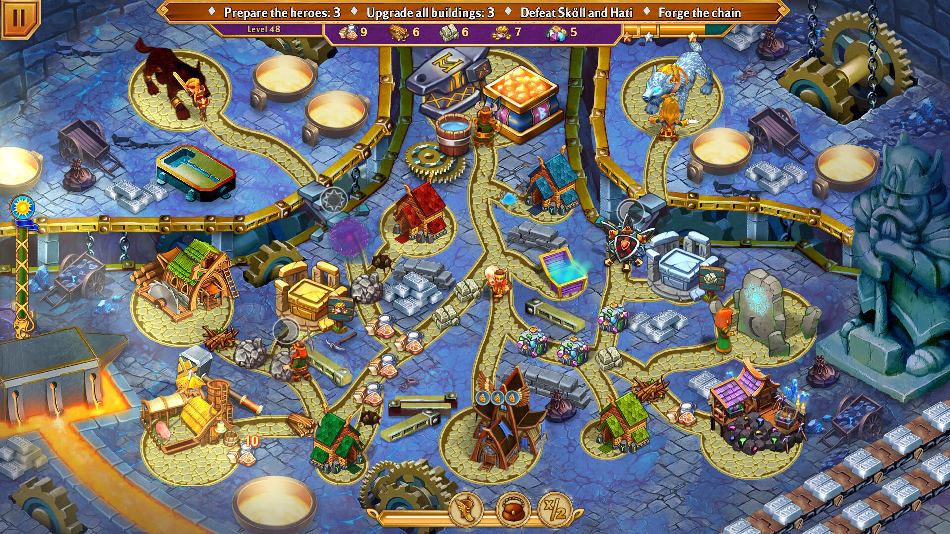 Viking Heroes 4 Game Screenshot