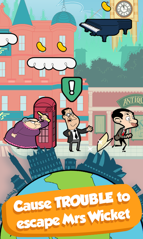 Mr Bean™ - Around the World 遊戲截圖