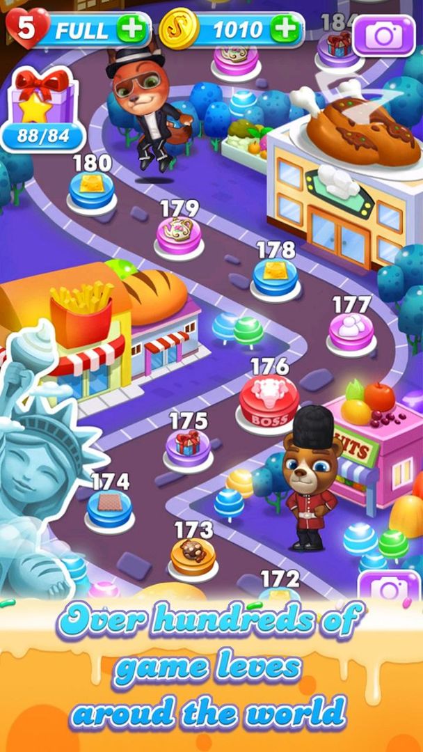 Cake Island Smash 게임 스크린 샷
