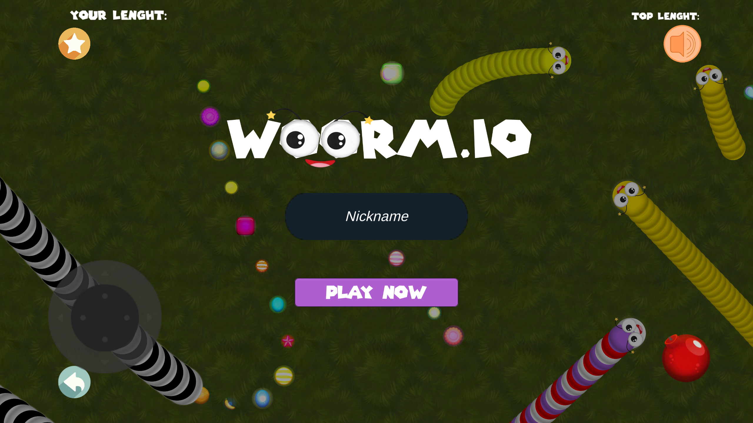 Screenshot 1 of Worm.io 