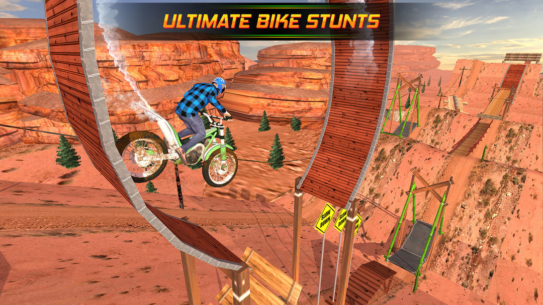 자전거 스턴트 경주 Bike Stunts Racing 게임 스크린 샷