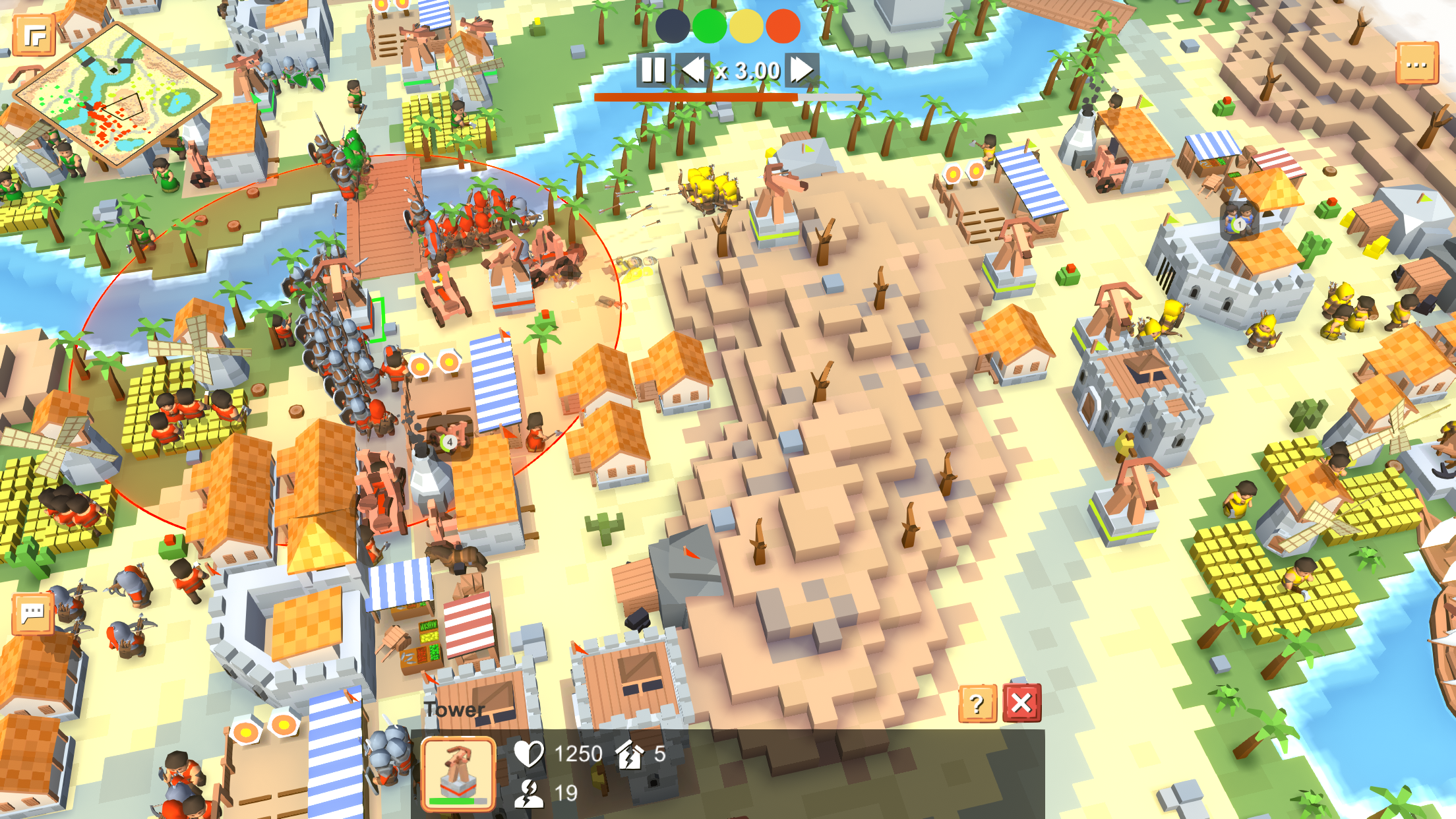 RTS Siege Up! - Medieval War Game Screenshot