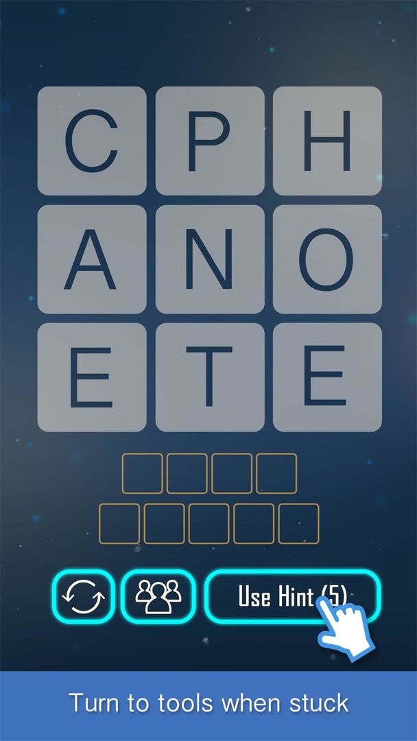 Word Cubes screenshot game