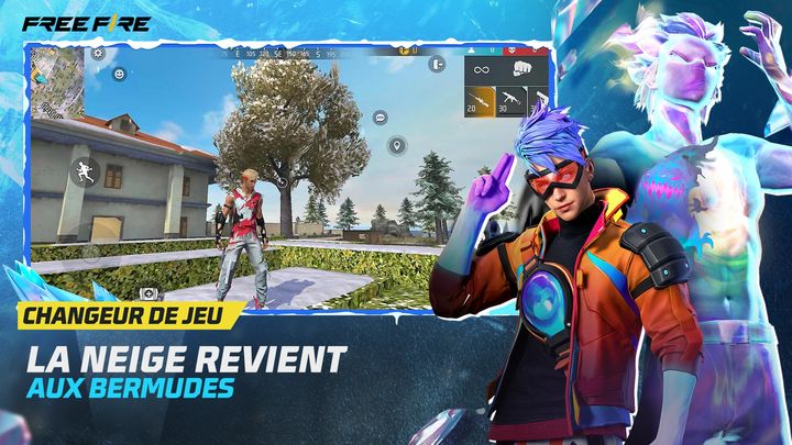 Free Fire Max OB42 Update- Bermuda Snow Map