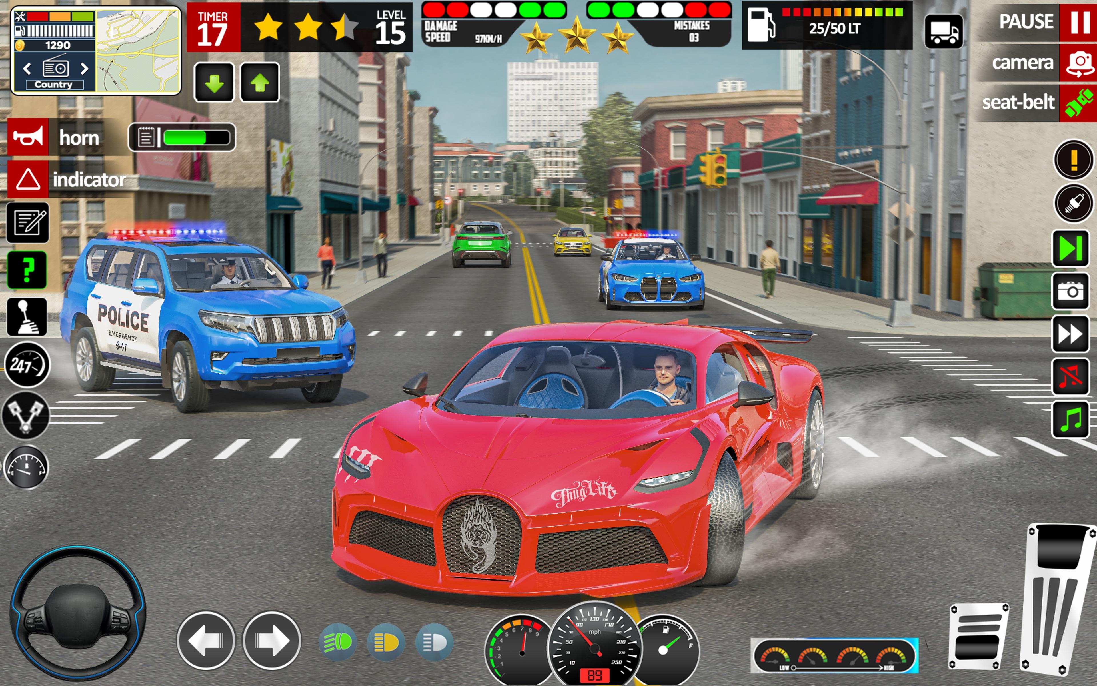 警車警察模擬器遊戲 遊戲截圖