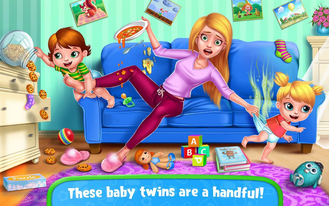 Baby Twins - Newborn Care Game Screenshot