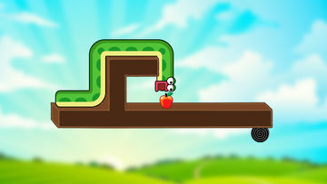 Apple Worm Game Screenshot