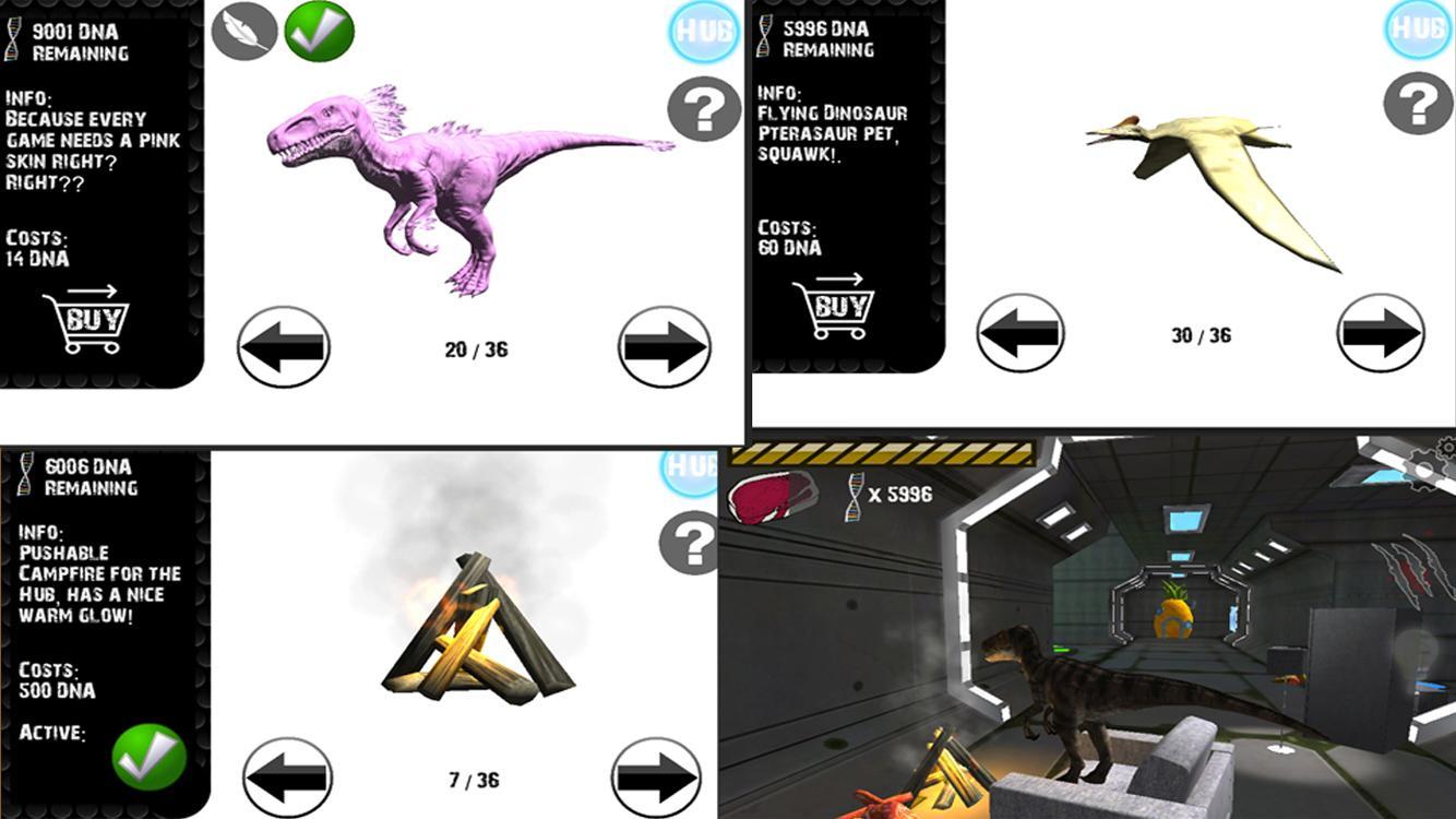 Raptor RPG - Dino Sim Game Screenshot