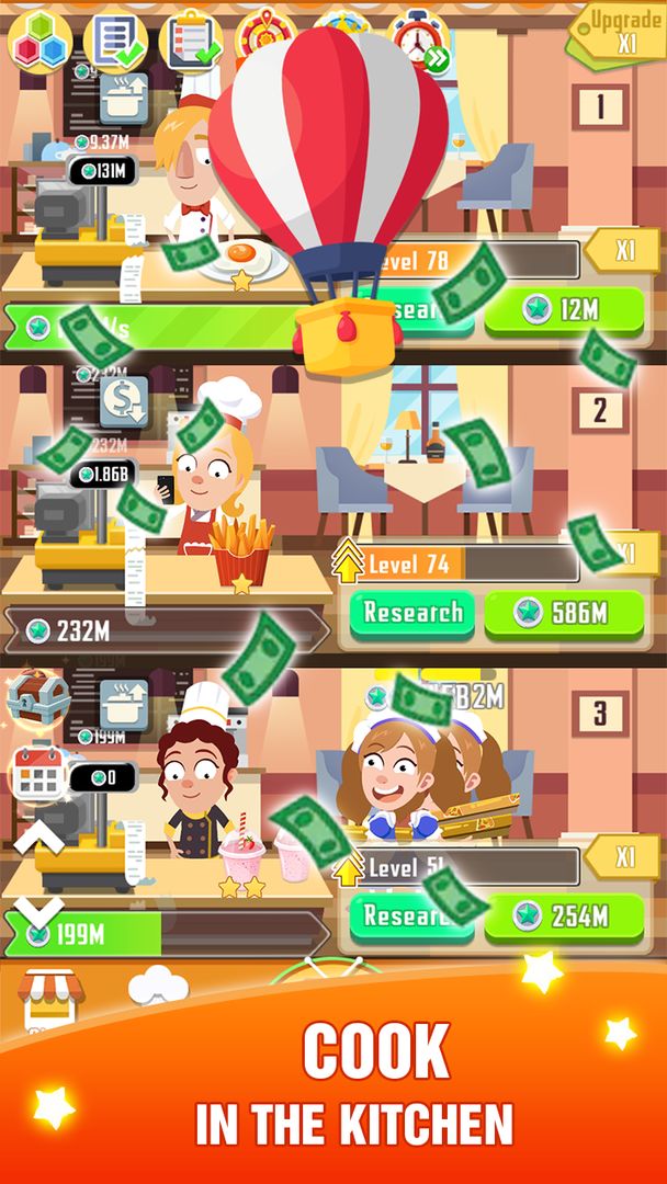 Screenshot of Idle Diner - Fun Cooking Game