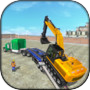 Construction Machines Transporter Cargo Truck Game