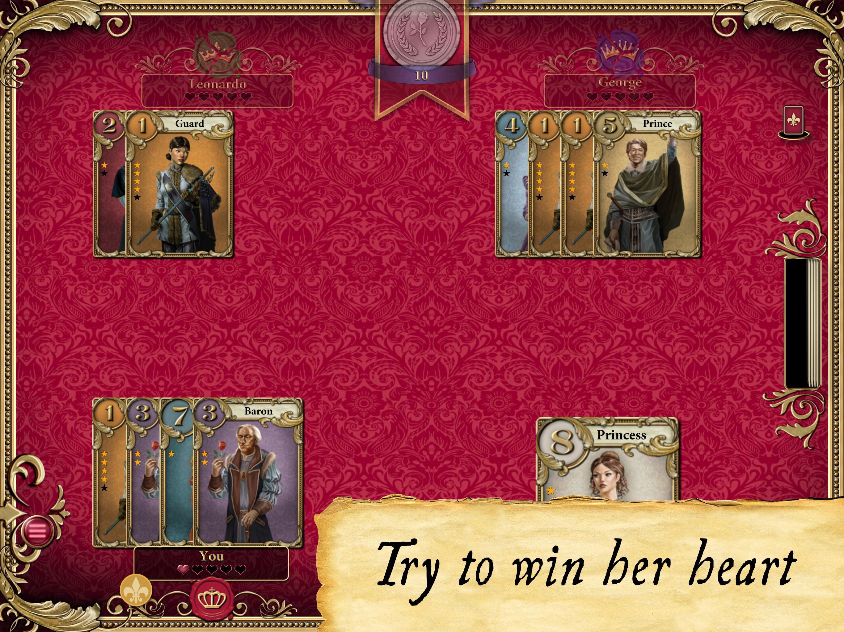 Love Letter - Strategy Card Ga Game Screenshot