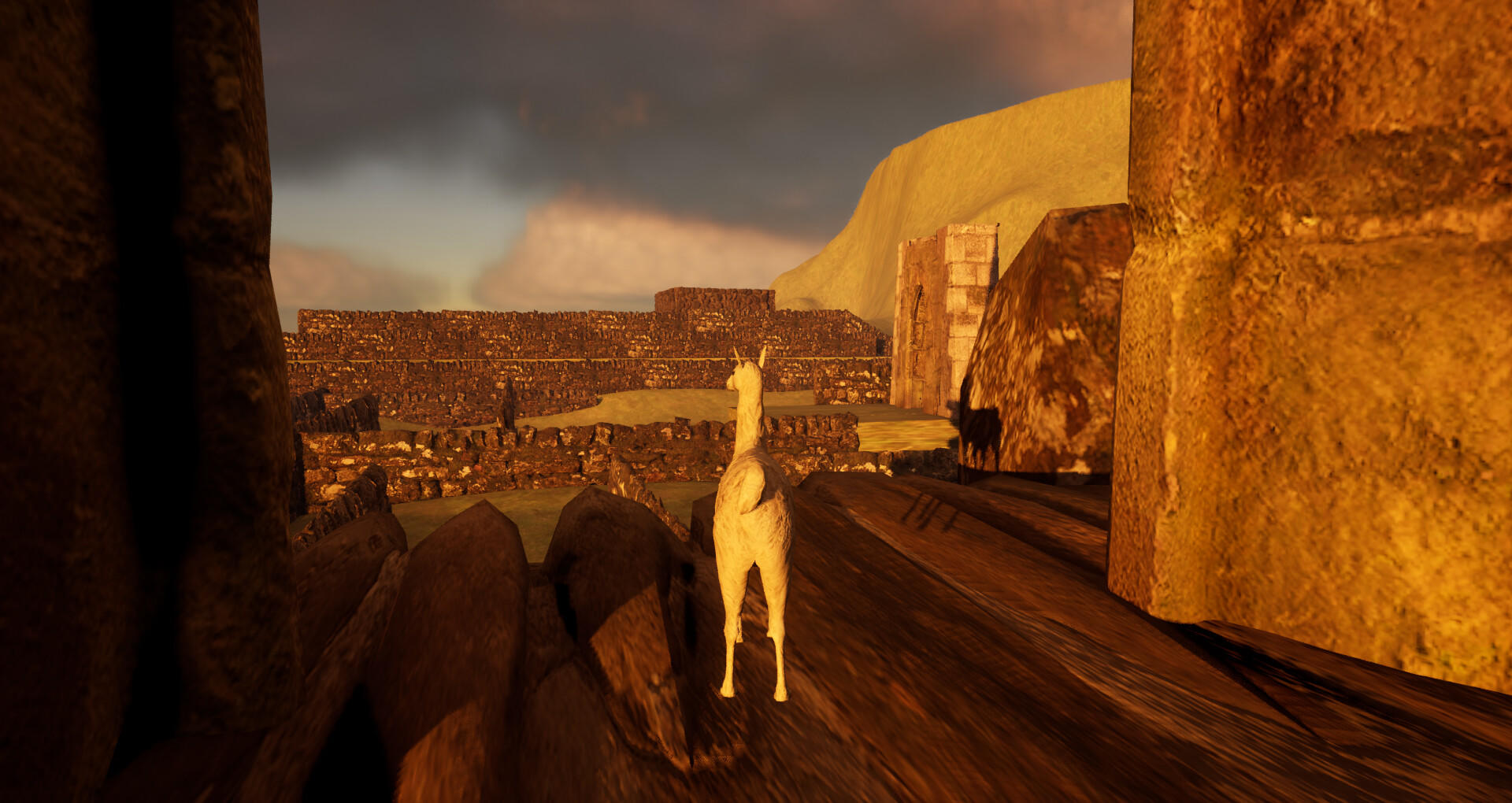 Screenshot of Mountain Alpaca
