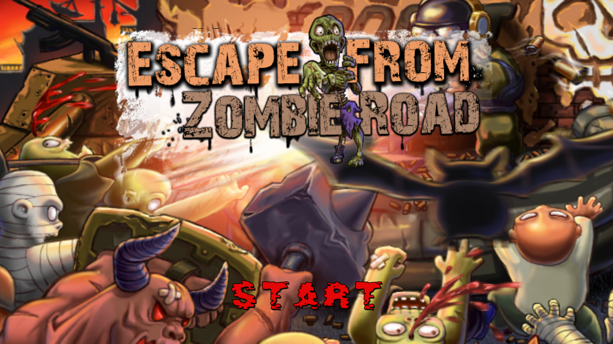 Screenshot of the video of Escape From Zombie Road: The Last 3 Bullets