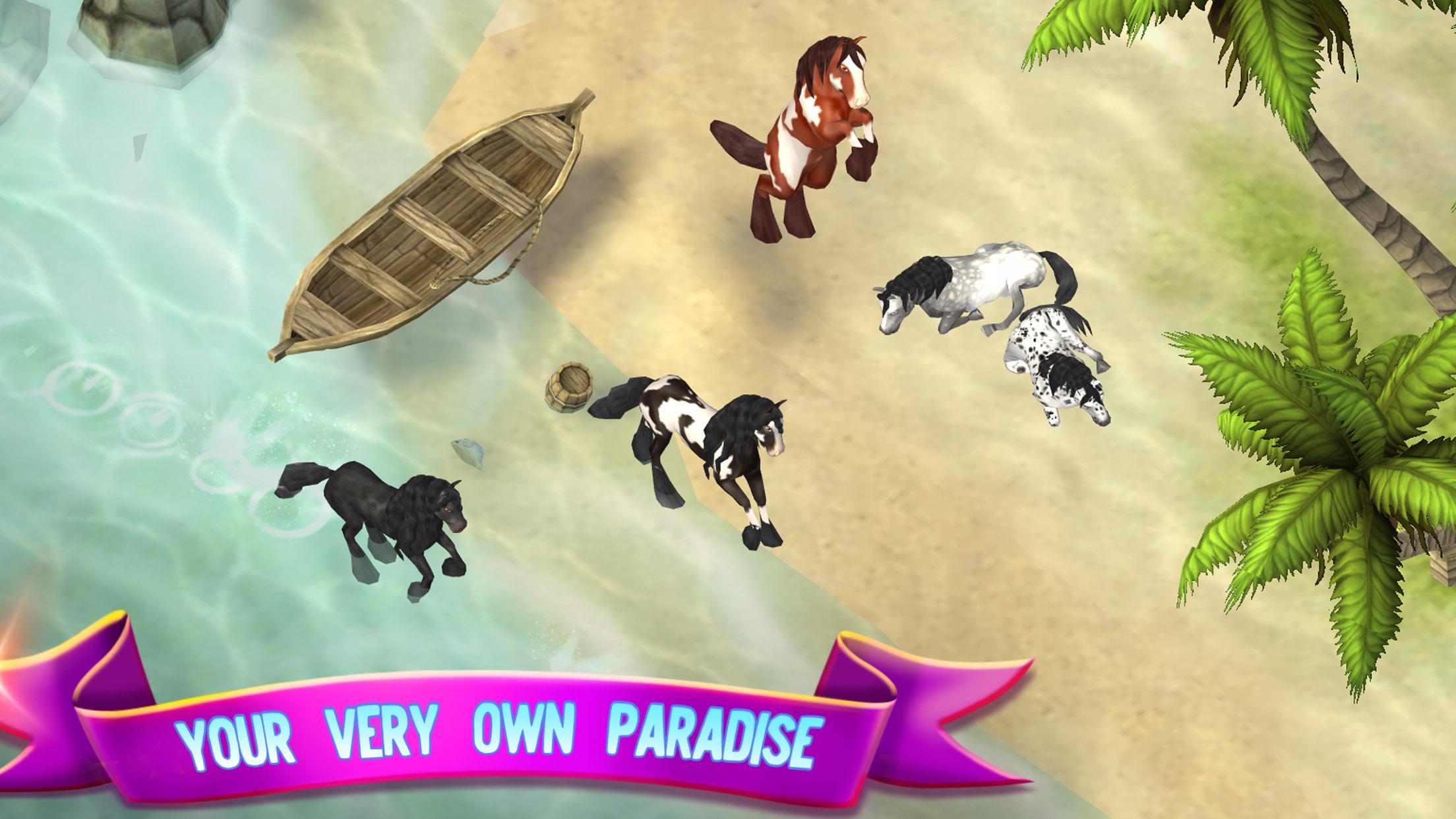 Horse Paradise: My Dream Ranch Game Screenshot