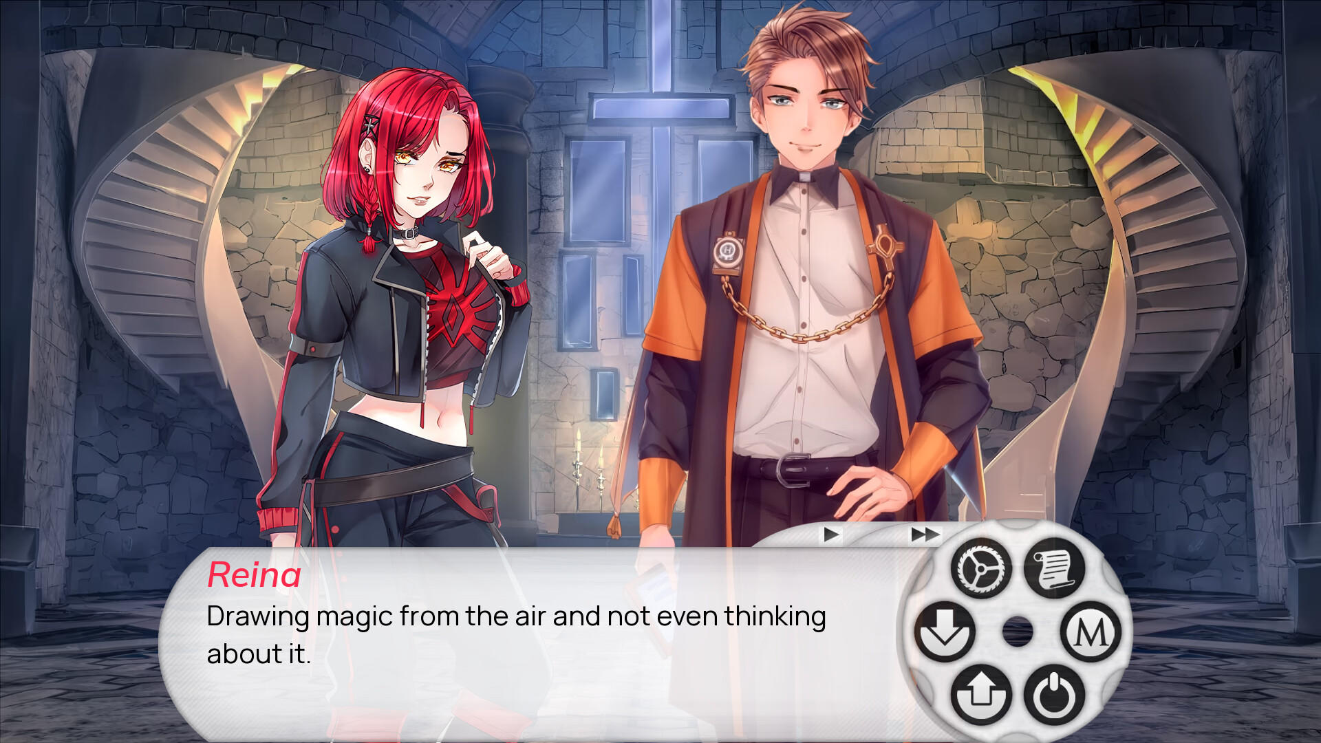 THE SACRED MEMORY Game Screenshot