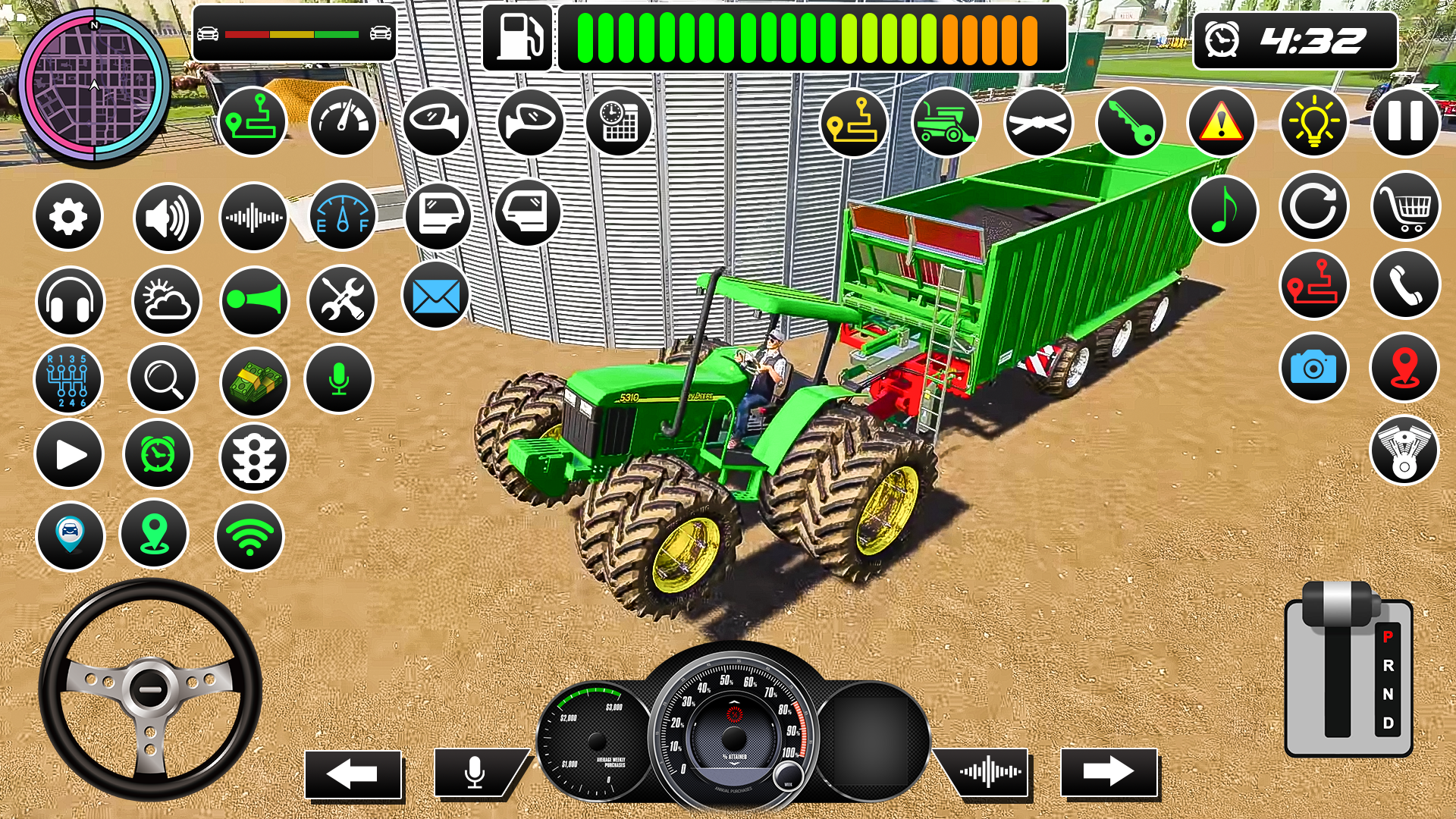 Screenshot 1 of गाँव की खेती: ट्रैक्टर गेम्स 2