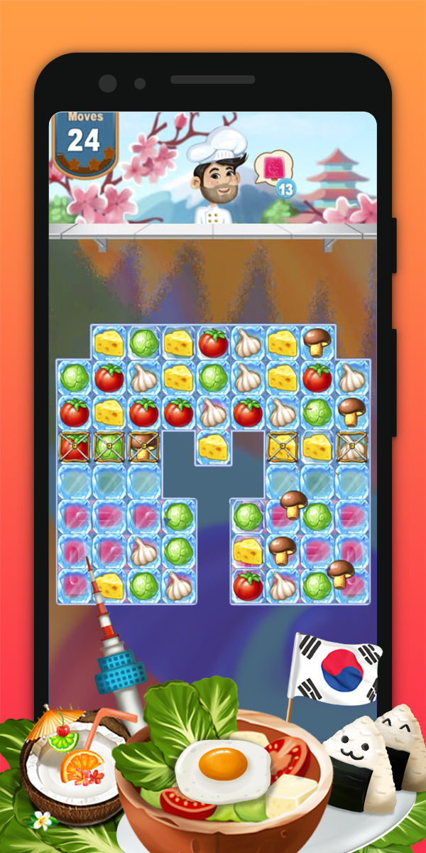 Om Nom Nom 게임 스크린샷