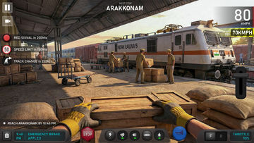 インドの鉄道シミュレーター: ゲーム ゲームのスクリーンショット