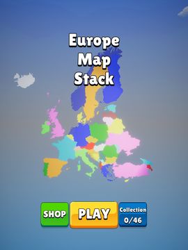 Скриншот игры EUROPE MAP STACK