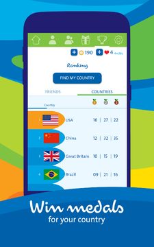 Скриншот игры Rio 2016: Quiz