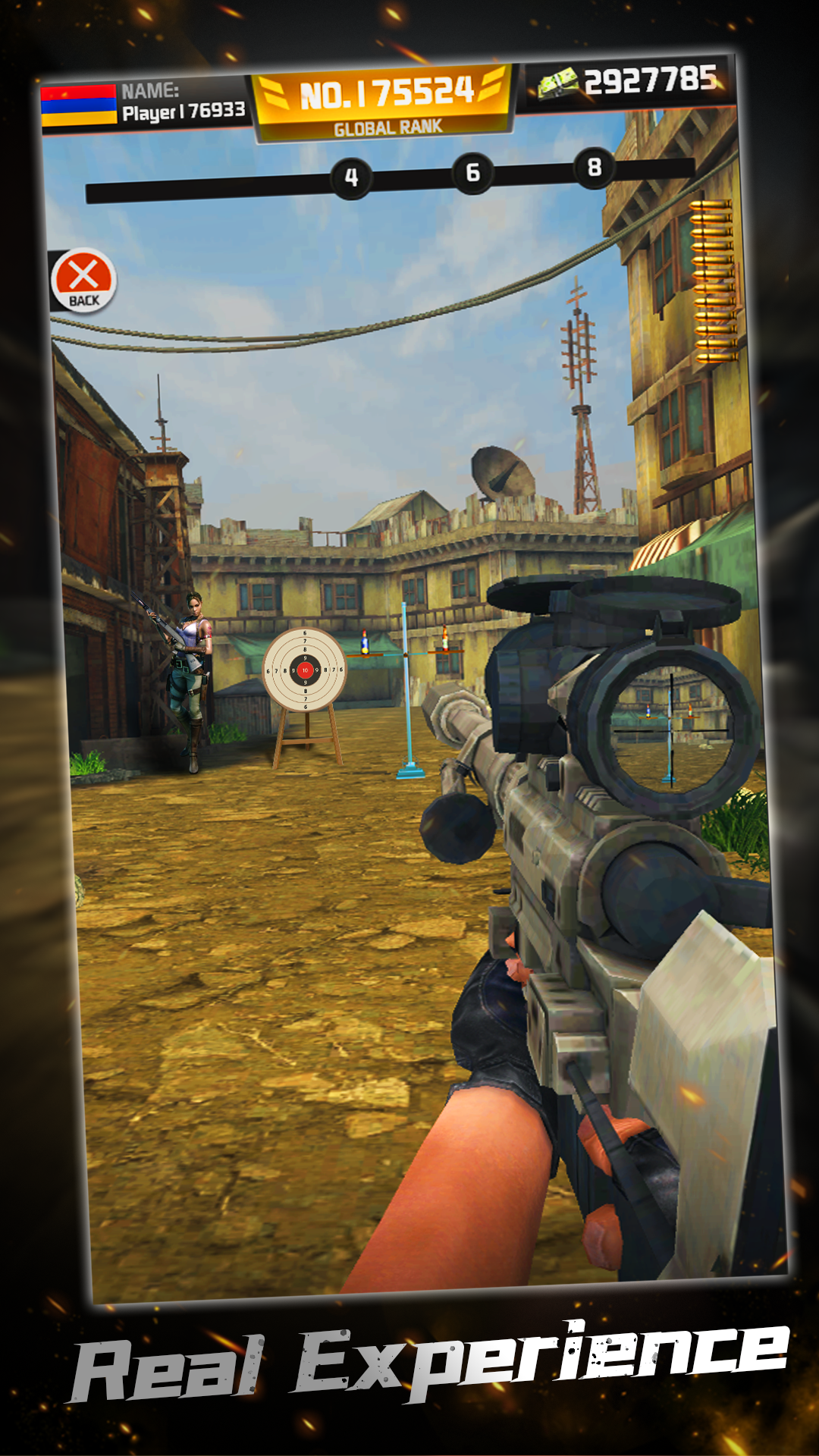 Screenshot 1 of Acción de francotirador: francotirador de tiro al blanco 1.1.1