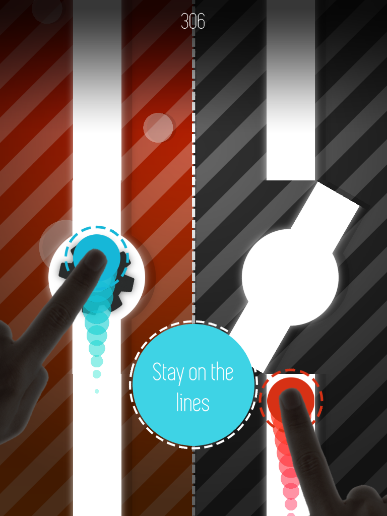 Captura de Tela do Jogo Follow the Lines: Asynchronous