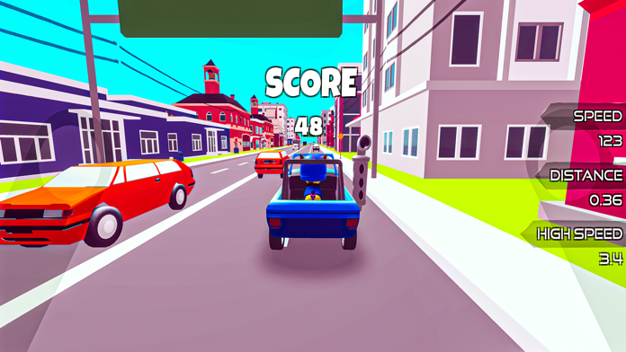 Ảnh chụp màn hình Paw Puppy Traffic World Racing