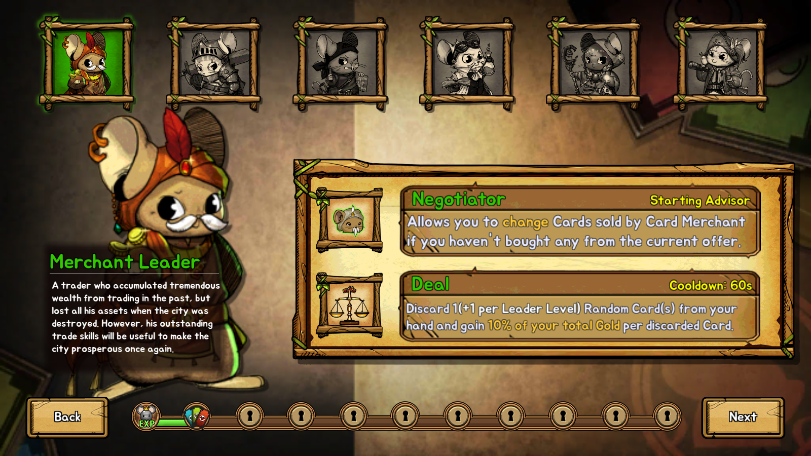 Screenshot of Ratropolis : CARD DEFENSE GAME